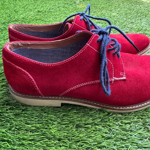 ALDO Red Suede Men’s laced Oxford Shoes